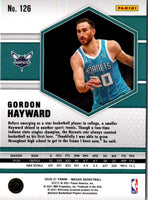 2020 Panini Mosaic Gordon Hayward #126