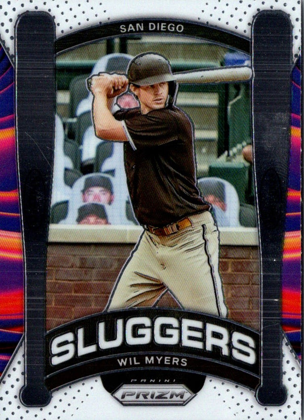 2021 Panini Prizm Sluggers Wil Myers #SL6