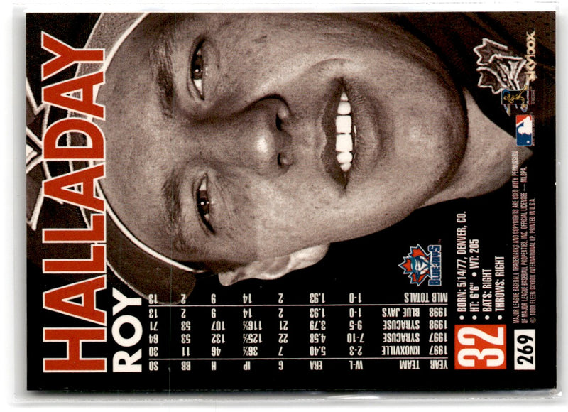 1999 SkyBox Premium Star Rubies Roy Halladay