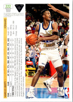 1991 Upper Deck Marcus Liberty #222 Rookie