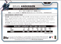 2021 Bowman Brian Anderson #12
