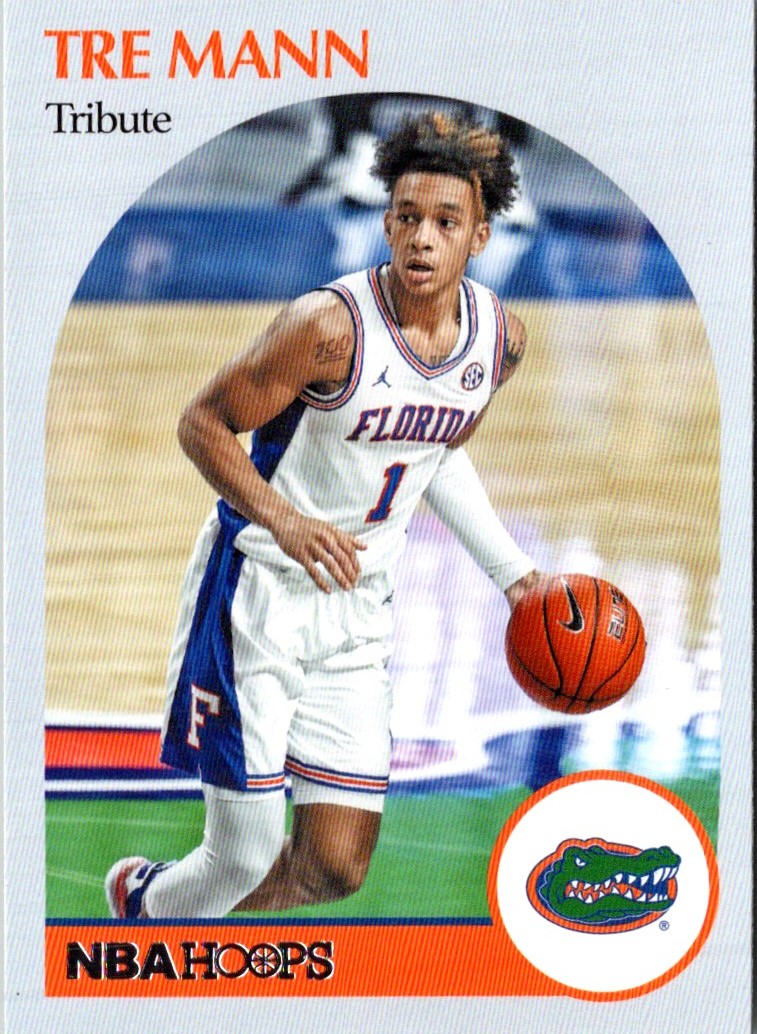 2021 Panini Chronicles Draft Picks Orange Tre Mann