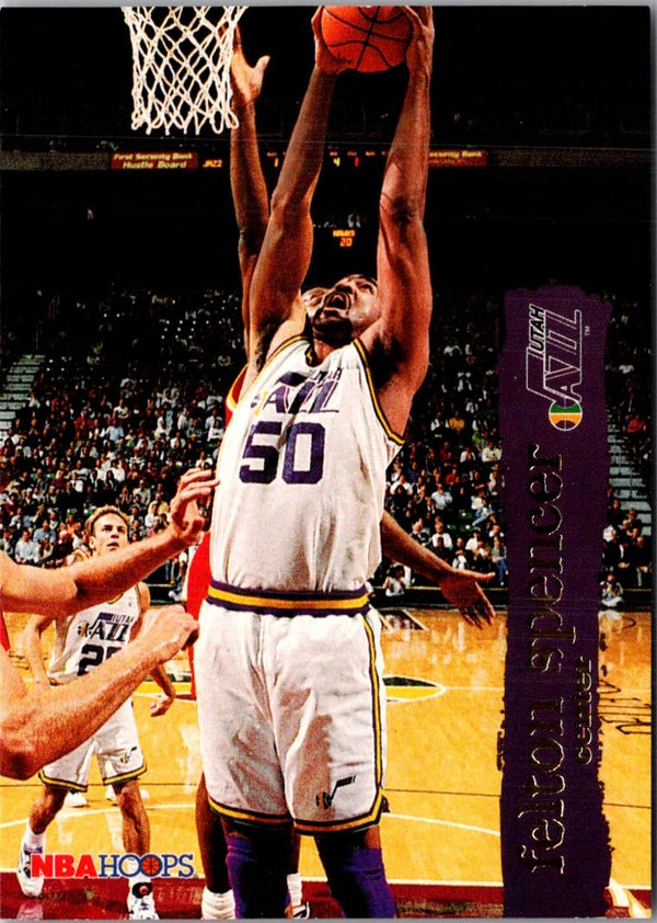 1995 Hoops Felton Spencer #161