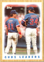 1987 Topps Cubs Leaders #581