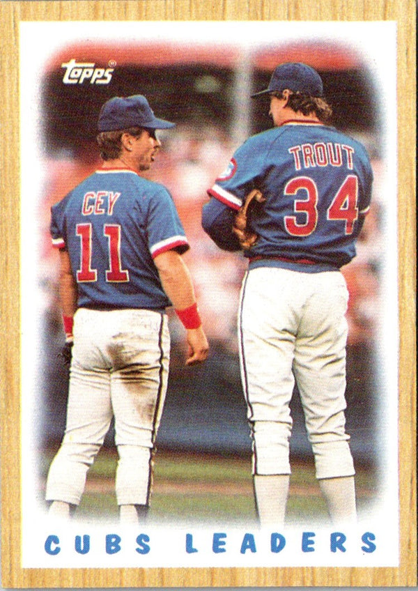 1987 Topps Cubs Leaders #581