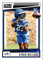 2022 Score Kyren Williams #332 Rookie