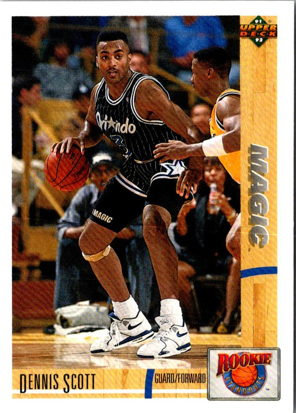 1991 Upper Deck Rookie Standouts Dennis Scott #R2