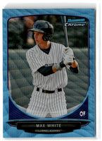 2013 Bowman Chrome Prospects Blue Wave Max White #BCP14