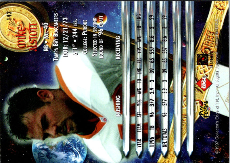 1997 Collector's Edge Excalibur Mike Alstott