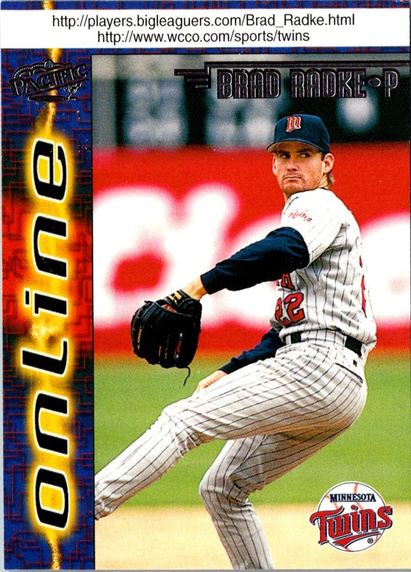 1998 Pacific Online Brad Radke #433