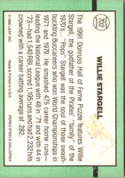 1991 Donruss Willie Stargell Puzzle #702