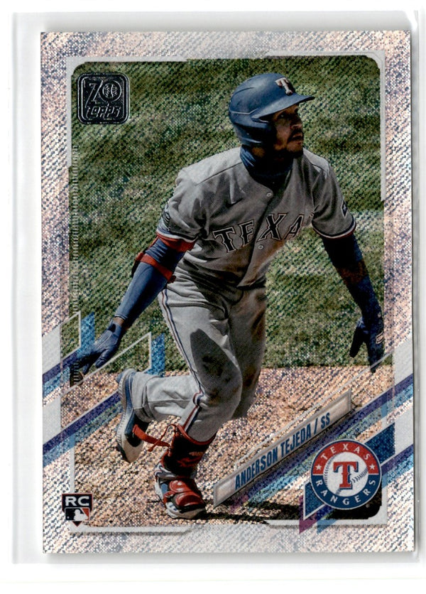 2021 Topps Foilboard (Walmart) Anderson Tejeda #144 655/790