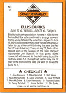 1989 Donruss Leaf Blue Chips Ellis Burks