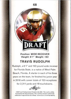 2017 Leaf Draft Gold Travis Rudolph #68