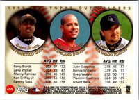 1999 Topps Gold Manny Ramirez #82