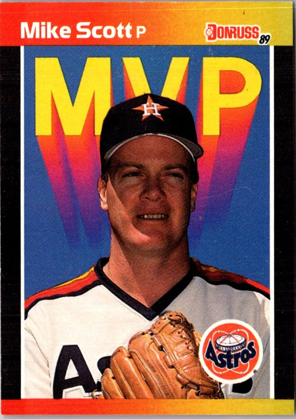 1989 Donruss Bonus MVP's Mike Scott #BC-2D