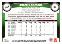 2011 Topps Asante Samuel #87