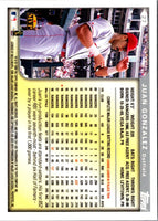 1999 Topps Opening Day Juan Gonzalez #27