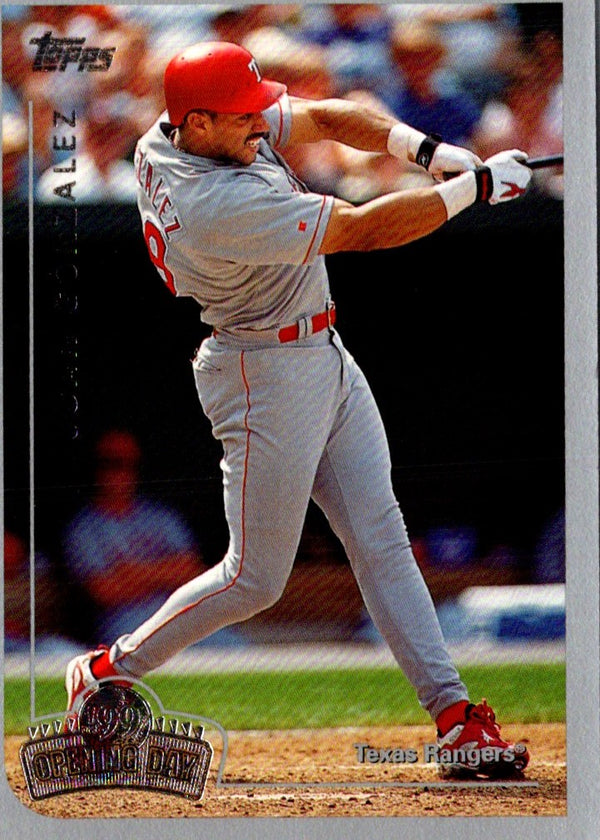 1999 Topps Opening Day Juan Gonzalez #27