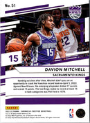 2021 Panini Chronicles Davion Mitchell