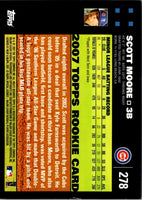 2007 Topps Red Back Scott Moore #278