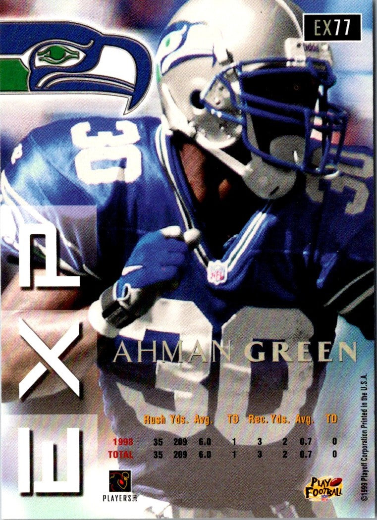 1999 Playoff Prestige EXP Ahman Green