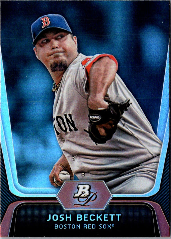 2012 Bowman Platinum Josh Beckett #50