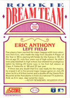 1990 Score Rookie Dream Team Eric Anthony #B10