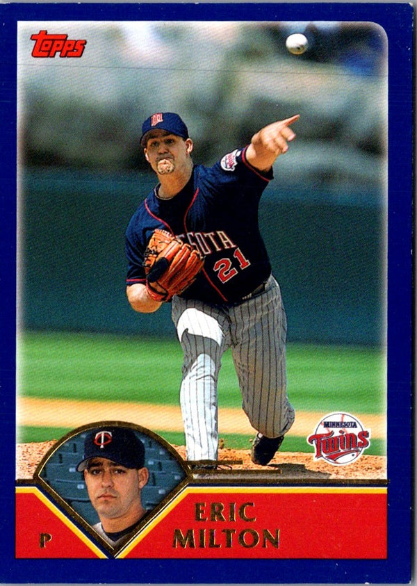 2003 Topps Eric Milton #239