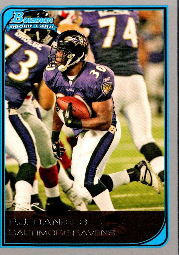 2006 Bowman P.J. Daniels #229 Rookie