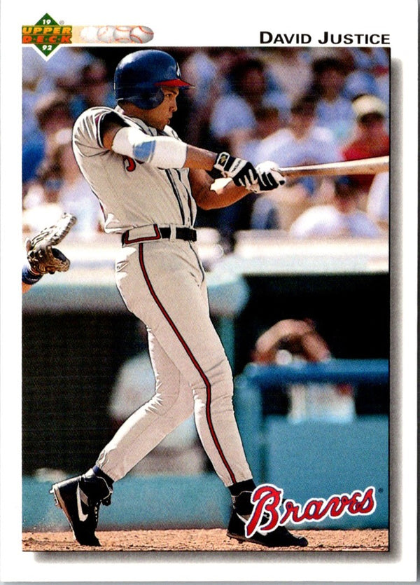 1992 Upper Deck David Justice #546