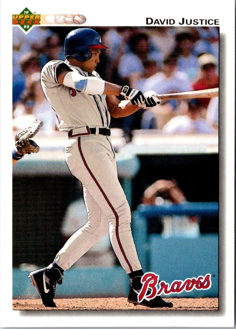 1992 Upper Deck David Justice