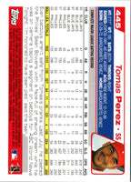2004 Topps 1st Edition Tomas Perez #445