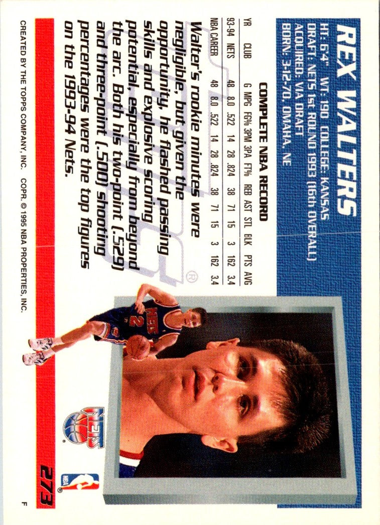 1994 Topps Rex Walters