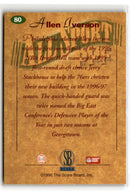 1996 Collector's Choice Meet the Stars Trivia Challenge (Blue) Meet the Stars Trivia Question #80 #80