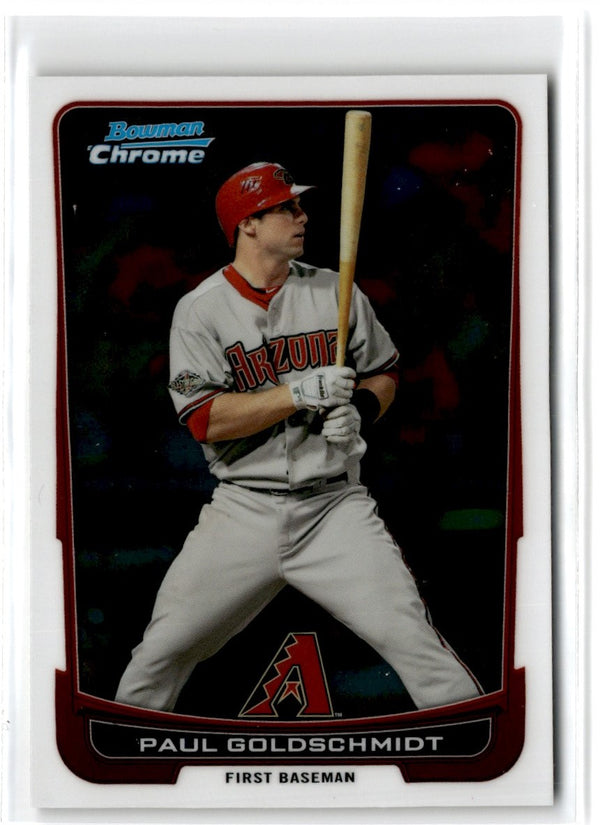 2012 Bowman Chrome Paul Goldschmidt #131