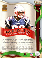 2002 Pacific Crown Royale David Patten #83
