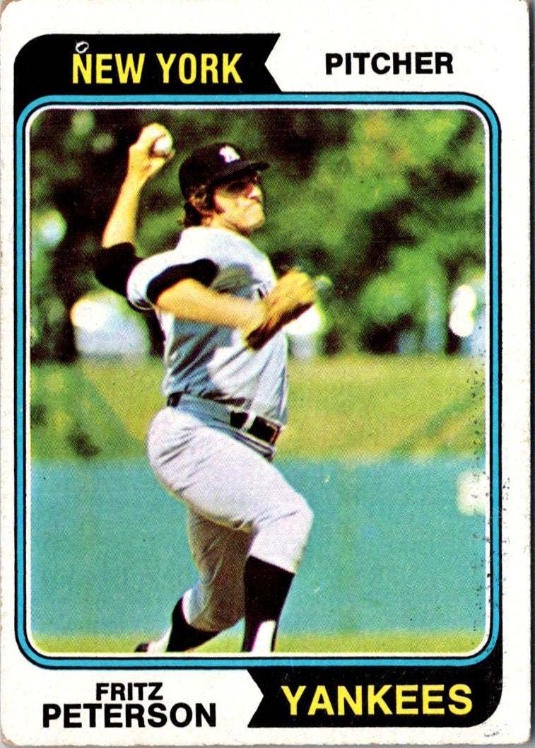 1974 Topps Fritz Peterson