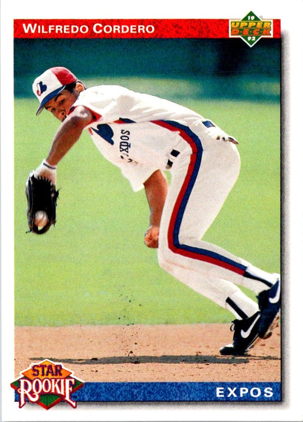 1992 Upper Deck Gold Hologram Wil Cordero #16