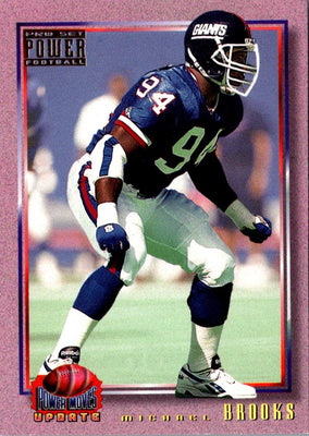 1993 Pro Set Power Update Prospects Michael Brooks #PMUD44