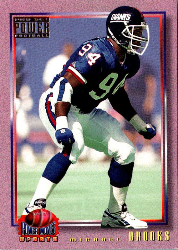 1993 Pro Set Power Update Prospects Michael Brooks #PMUD44