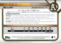 2022 Bowman Draft Baseball Clark Elliott #BD-85 Rookie