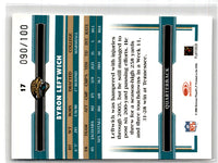 2006 Donruss Threads Byron Leftwich #17 090/100
