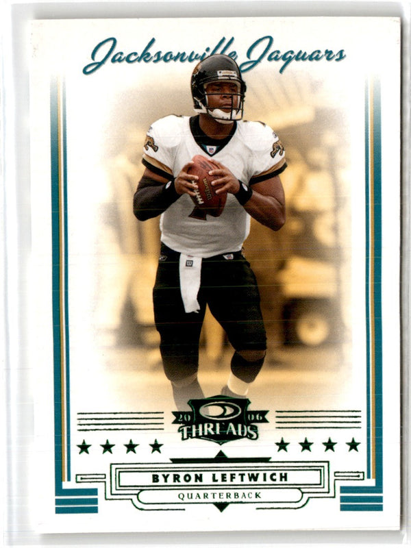 2006 Donruss Threads Byron Leftwich #17 090/100