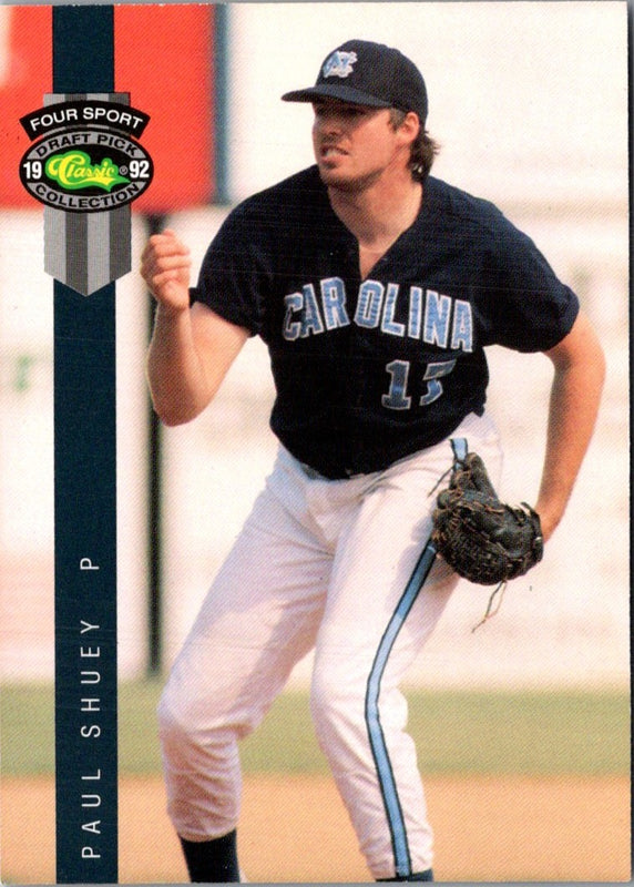 1992 Classic Draft Picks Four Sport Previews Paul Shuey #2