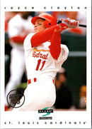 1997 Score Artist's Proofs White Border Royce Clayton