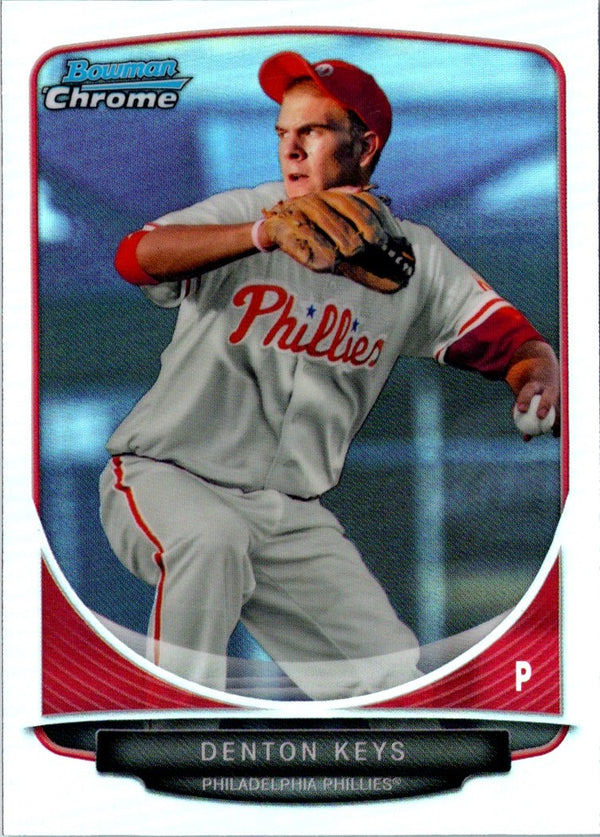 2013 Bowman Draft Picks & Prospects Chrome Denton Keys #BDPP77