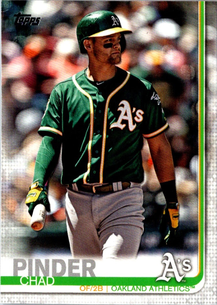 2019 Topps Oakland Athletics Chad Pinder