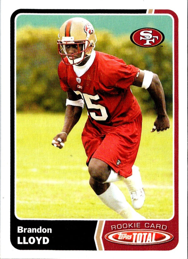 2003 Topps Total Brandon Lloyd #524 Rookie