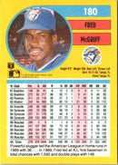 1991 Fleer Fred Mcgriff